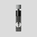 Black and silver strap tool. This tool helps to adapt the size of the strap of the watch easily.